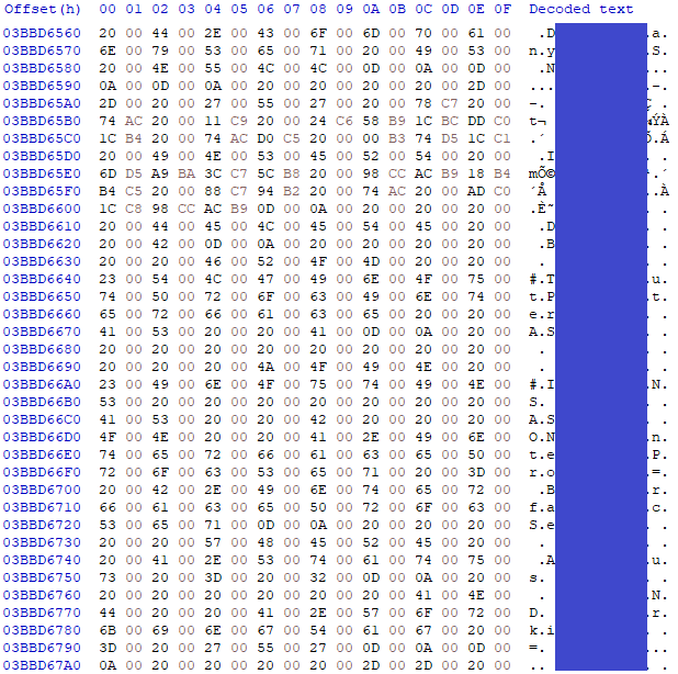 랜섬웨어 감염 MSSQL, AI기반 디스크 포렌식으로 데이터 복구 복구 자료 6